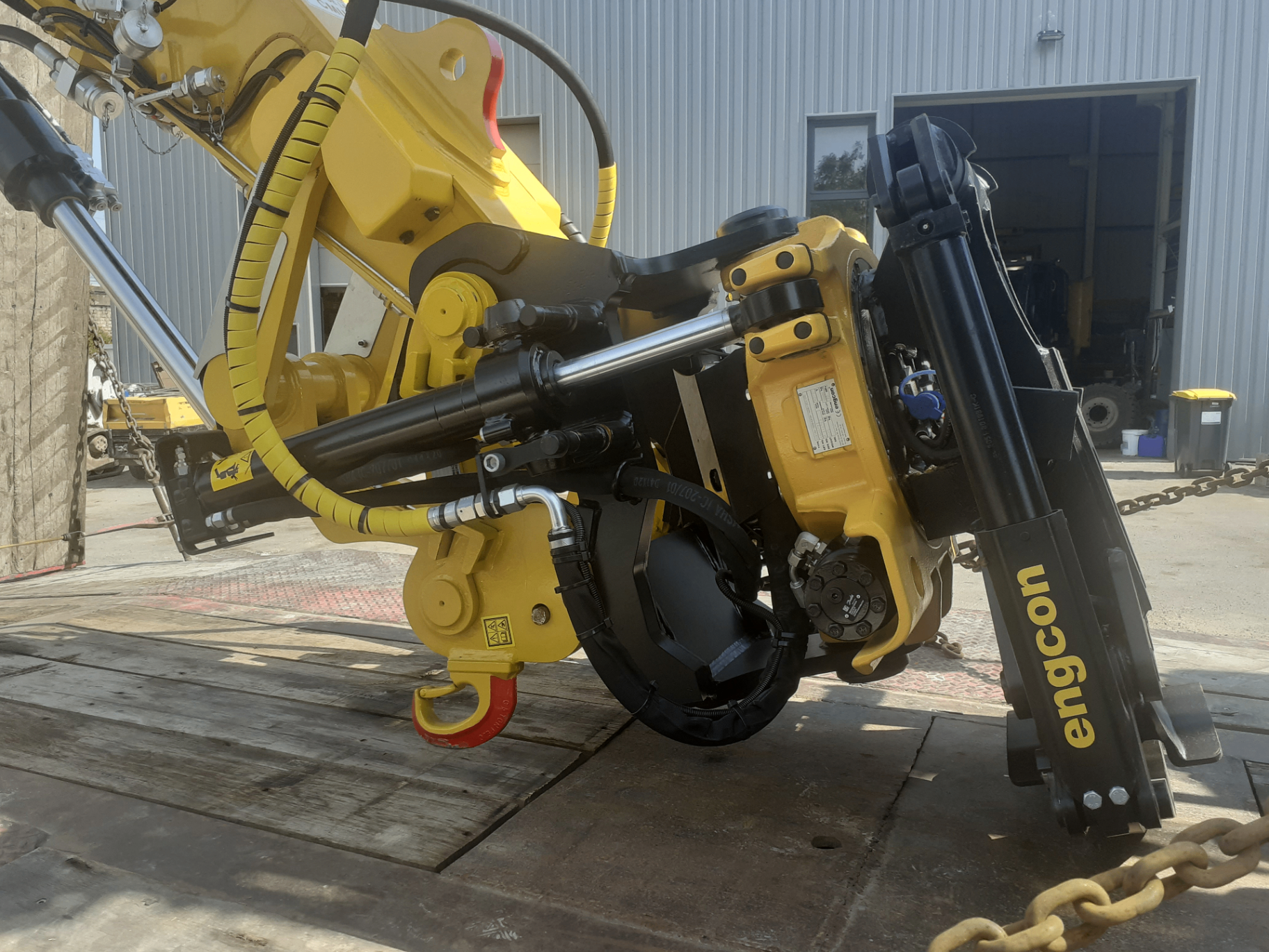 Extension ENCGON pour pelles rail-route